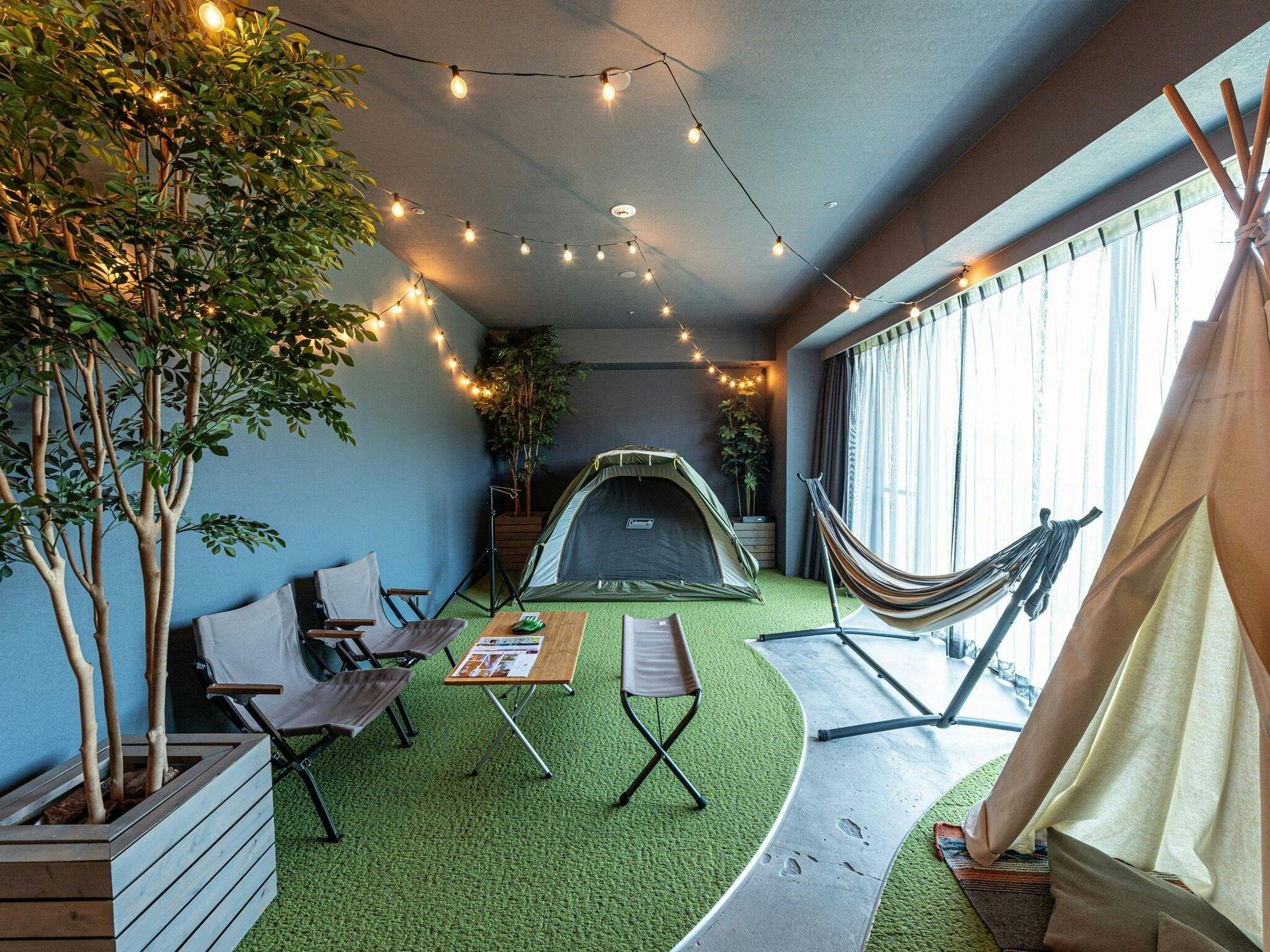 【客室】キャンプの部屋