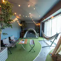 【客室】キャンプの部屋