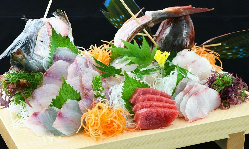 【豪華海鮮盛付】金目・サザエの海の幸満喫プラン　1泊2食飲み放題