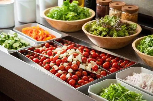 Góc salad buffet bữa tối 1912