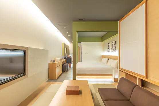 デラックスルーム 土間の部分