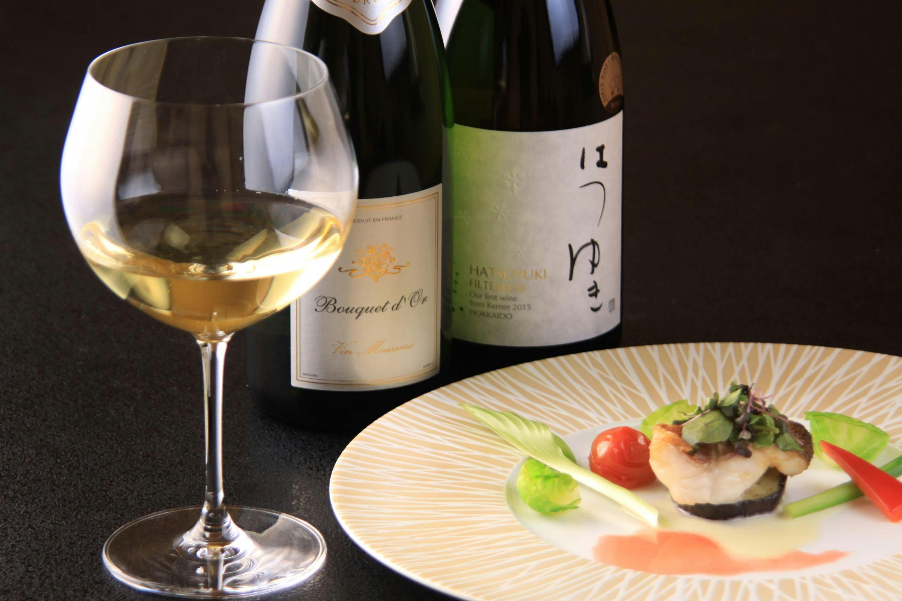 【Perpaduan Hidangan dan Wine】5 Pilihan Wine Terbaik untuk Menemani Kaiseki～Termasuk Set Wine Pairing／1 malam 2 kali makan