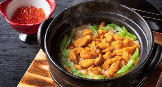 【Rencana populer kembali!】Dua hidangan mewah istimewa: upgrade ke nasi uni & ikura/1 malam termasuk 2 kali makan