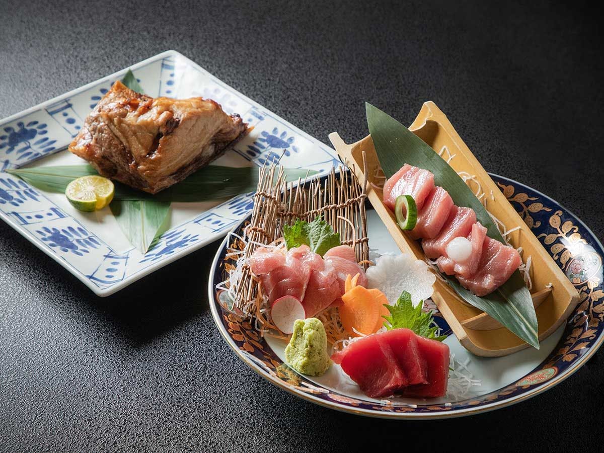 【Hidangan Tuna Musiman】Nikmati aneka olahan tuna! Sarapan yang lebih mewah di ruang makan semi-privat／1 malam 2 kali makan