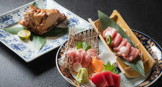 【Hidangan Tuna Musiman】Nikmati aneka olahan tuna! Sarapan yang lebih mewah di ruang makan semi-privat/1 malam 2 kali makan