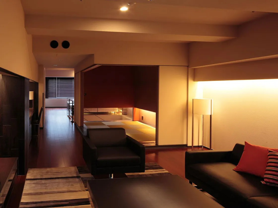 【SUITE contoh】Bagian kamar bergaya Jepang dari kamar bergaya Jepang-Barat.