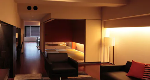 【SUITE contoh】Bagian kamar bergaya Jepang dari kamar bergaya Jepang-Barat.