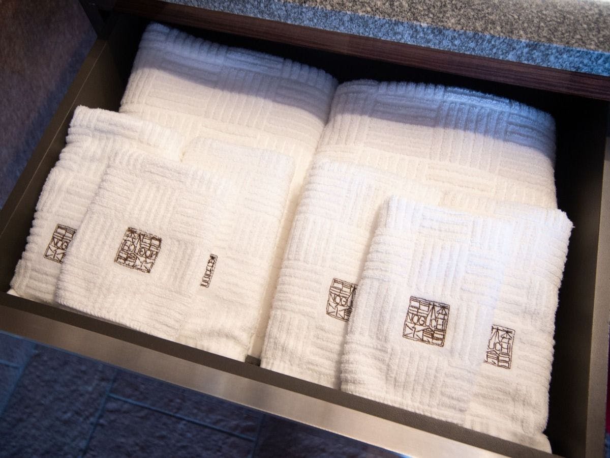 【Fasilitas】Handuk dengan sentuhan lembut pada kulit