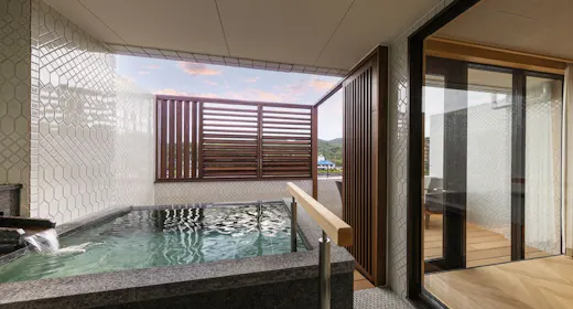 【Private Spa 蕩温泉】貸切風呂50分付カップルプラン