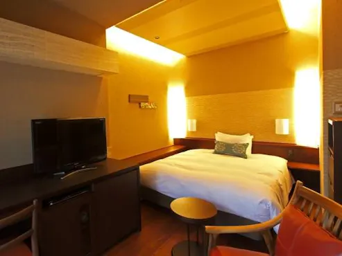 Kamar Single Gaya Barat B【Tempat Tidur Double/Tanpa Bak Mandi】