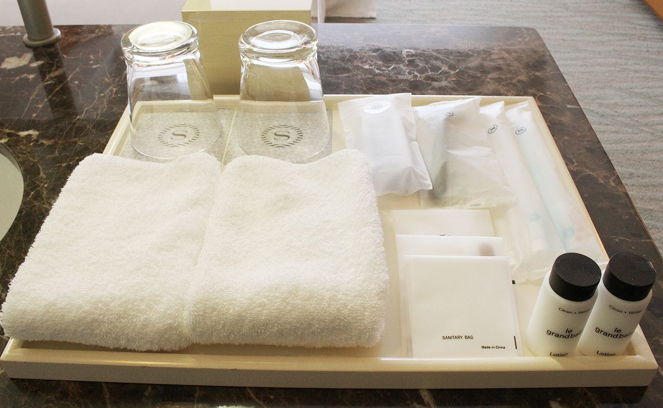 デラックスルームアメニティ