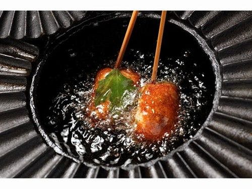 揚げ立ての薩摩揚げをどうぞ