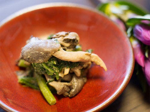 <Contoh makan malam>