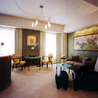 套房是70平方米的豪華空間(客廳)