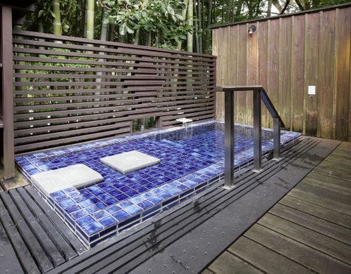 流清　露天風呂