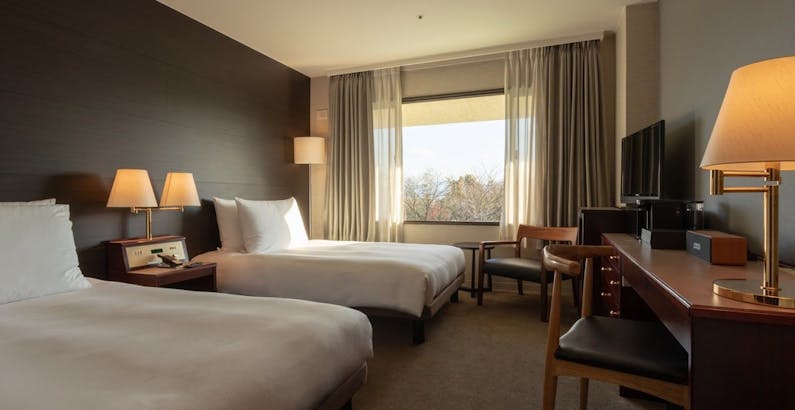 アゴーラ福岡山の上ホテル スパ スタンダードプラン シンプルステイ 2食付 禁煙 ヒルトップツイン マウントビュー 一休 Com