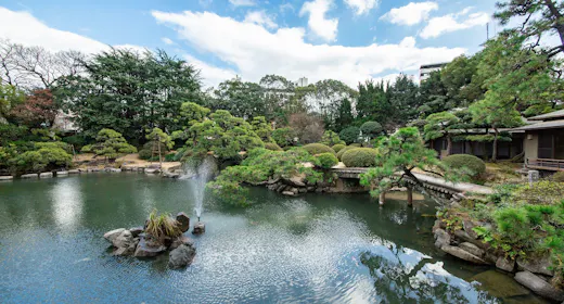 【庭園側 確約】130年の歴史ある日本庭園を眺めるガーデンビュープラン