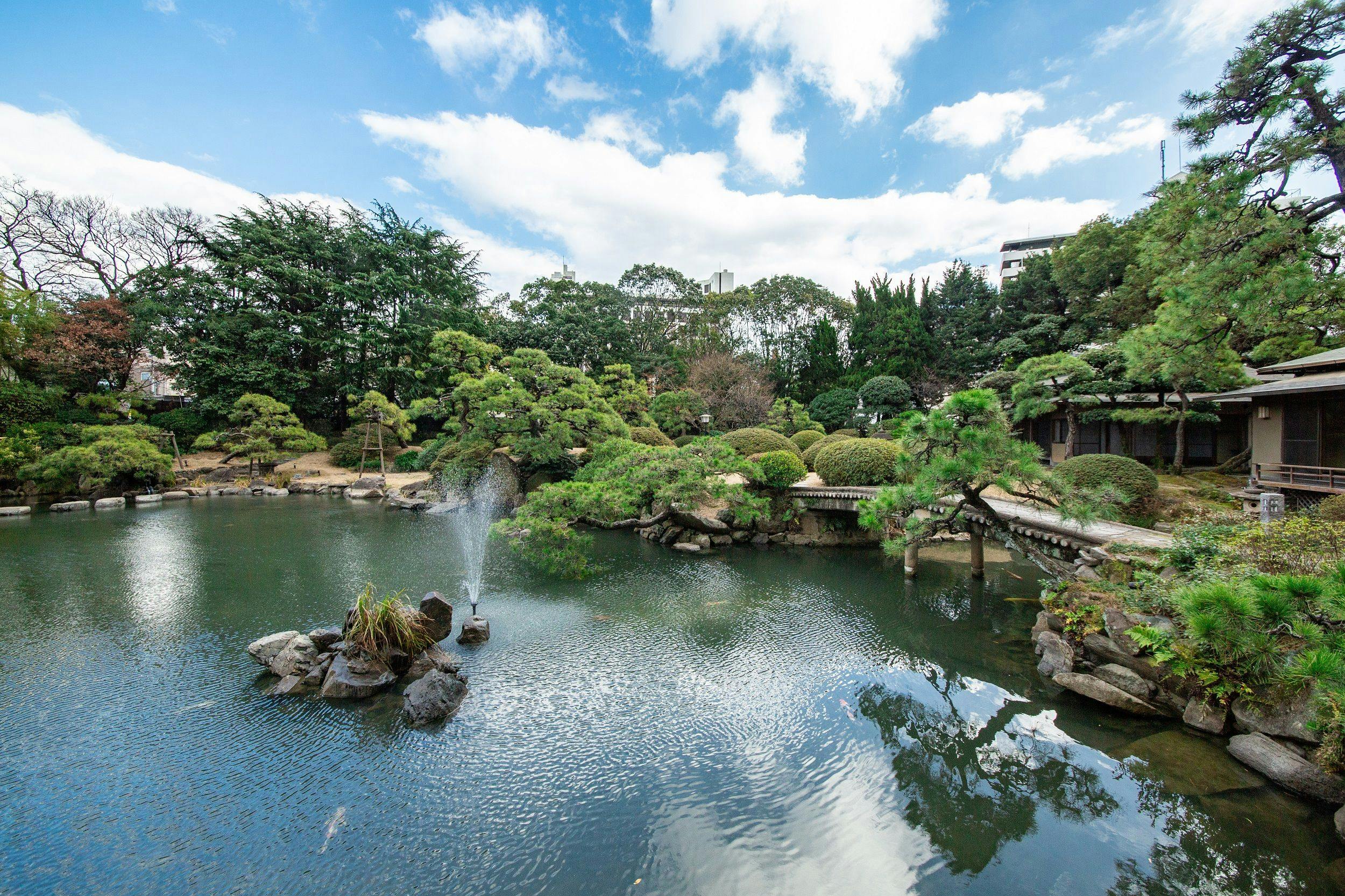 130年の歴史ある日本庭園