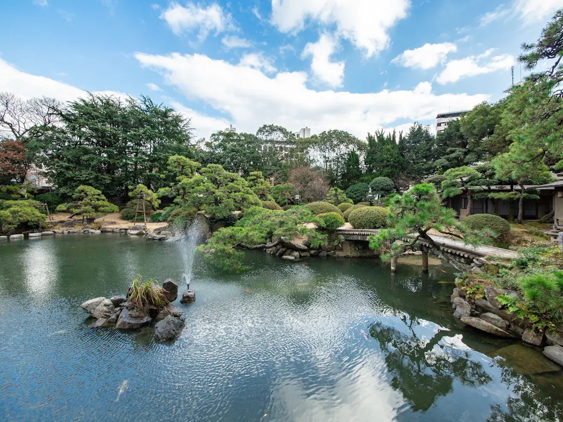 130年の歴史ある日本庭園