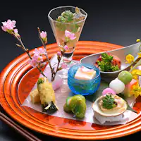 【春の会津郷土料理会席(一例)】