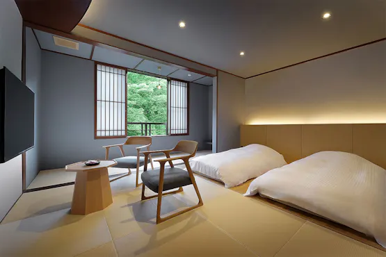 露天風呂付和洋室「セミスイート磐梯」