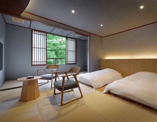 露天風呂付和洋室「セミスイート磐梯」