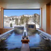 【ห้องพักสไตล์ญี่ปุ่นพร้อมอ่างนอนกึ่งกลางแจ้ง】ฤดูหนาว