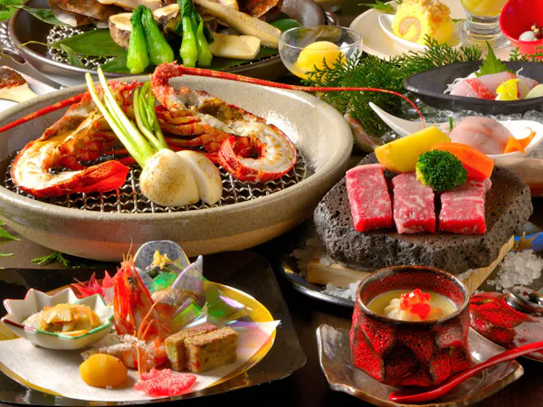 【神奈川県ブランド牛×蝦夷鹿】アツアツの溶岩焼きで愉しむ銘柄牛&ジビエ食べ比べプラン