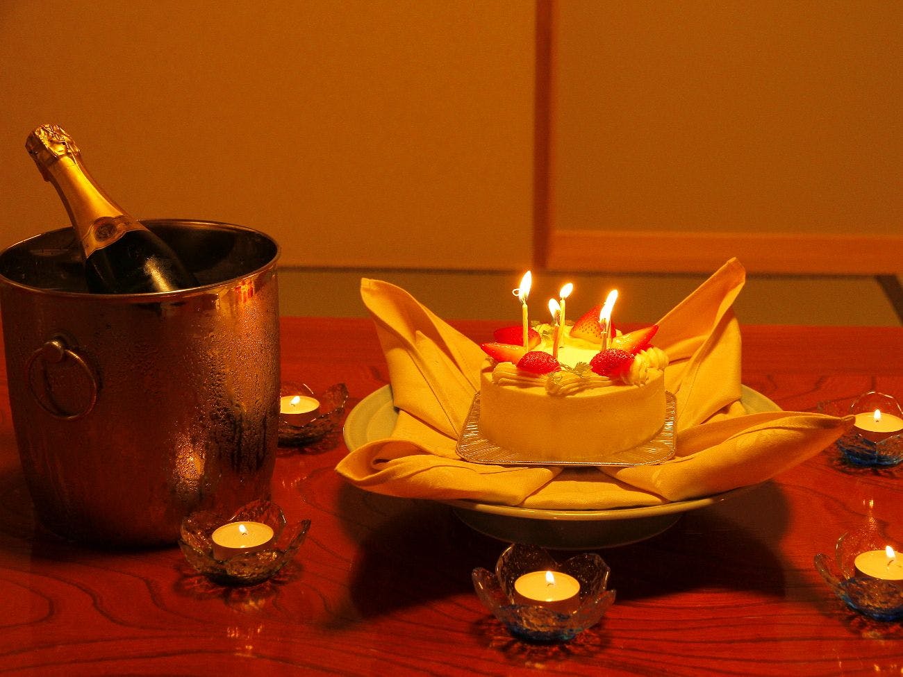 【記念日プラン】大切な一日を、心に残る思い出に…