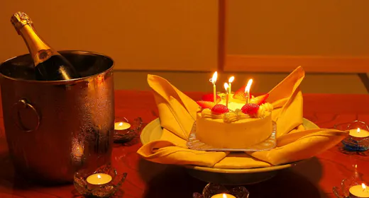 【記念日プラン】大切な一日を、心に残る思い出に…