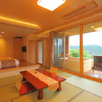 温泉露天風呂付スイート(織姫・昴)一例