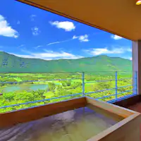 客室露天風呂一例(檜:305織姫)