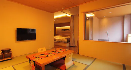 温泉露天風呂付スイート(将星・煌星)一例