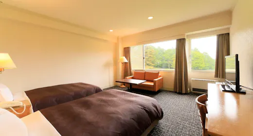 ツインルーム(最大2名)WiFi無料※禁煙