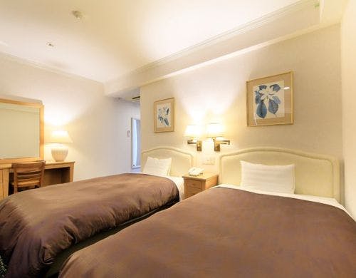 ツインルーム（最大２名）WiFi無料※禁煙