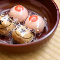 別所温泉の温泉饅頭をお部屋にご用意