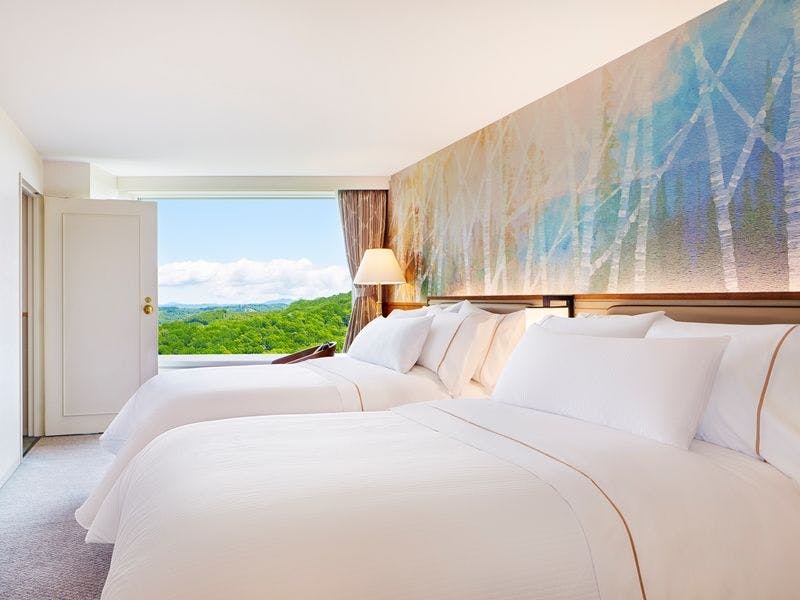 フォレストビューファミリールーム 6 7名 禁煙3 13階 年末年始 食事なし 事前決済 すべての客室が2階層の広々としたメゾネットタイププラン ウェスティン ルスツリゾート 一休 Com