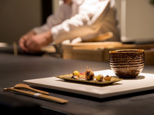 *【夕食一例：向付】