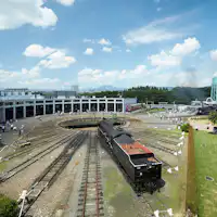 【鐵道博物館】- 扇形車庫 -