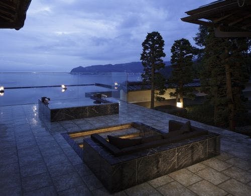 特別室　松の間　露天風呂