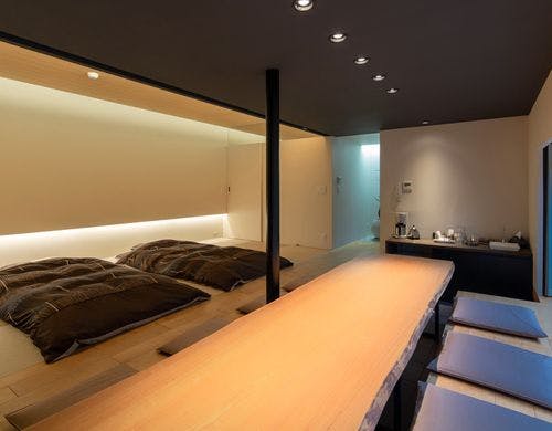 本館ハナレは、お布団でのおやすみです。