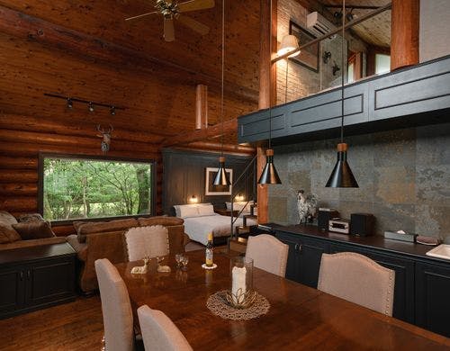 比良別邸室内２