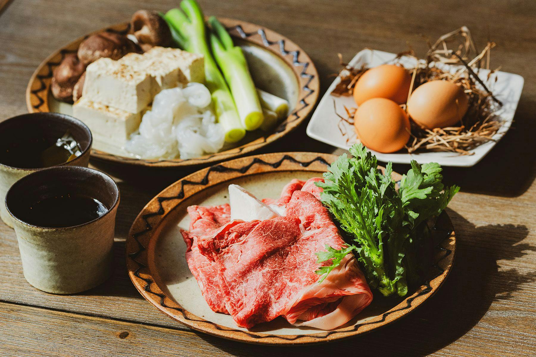 近江牛すき焼き客室限定セット