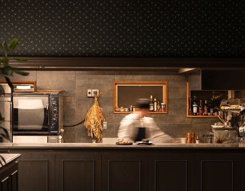 オープンキッチン