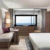 【น้ำพุร้อน】ห้องพรีเมียม (ฝั่งทะเล) เตียงคิงไซส์