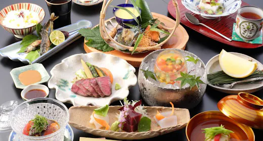 直前割 空室のある日程のみ限定【四季のお料理プラン】季節の旬を味わう自慢のふるさと料理~