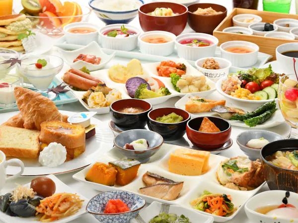 【良い朝応援】70種類以上の朝食バイキング!地場食材を使った東北郷土料理の味覚を味わう朝食付プラン