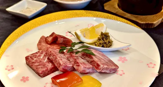 【一品料理付】夕食時<仙台牛&牛タン炙り焼き>で宮城の味覚を大満喫!