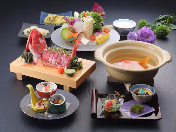 【ホテル最上階で夜景】日本料理あづま「千葉県産ブランド食材のしゃぶしゃぶ」/2食付