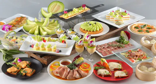 【5~6月】ディナーは出来立て実演メニューとメロンを好きなだけ「メロンフェア」/2食付